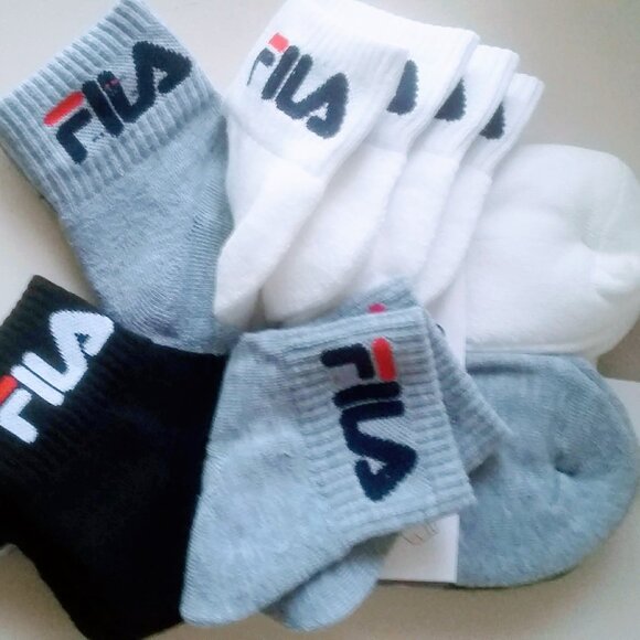 FILA🏵️Women's 6-Pack Low Cut Sport Socks  Size 4-10US - Picture 2 of 4
